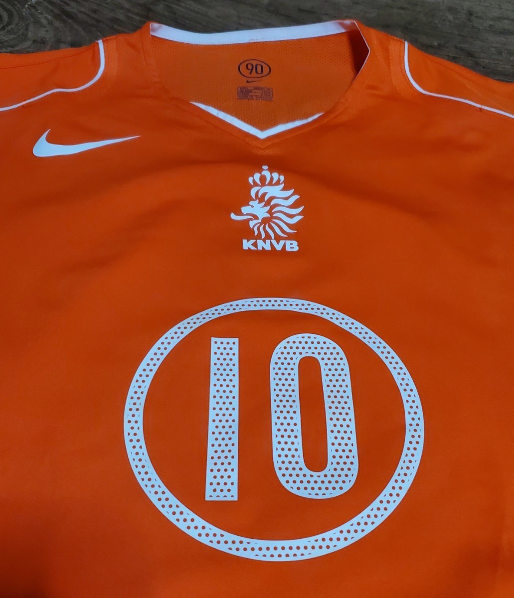 [値下げ交渉] 04年 ユーロ 2004 オランダ代表 #10 VAN NISTELROOY NIKE LIMITED EDITION 検/UEFA EURO PORTUGAL HOLLAND NETHERLANDS SHIRT_画像5