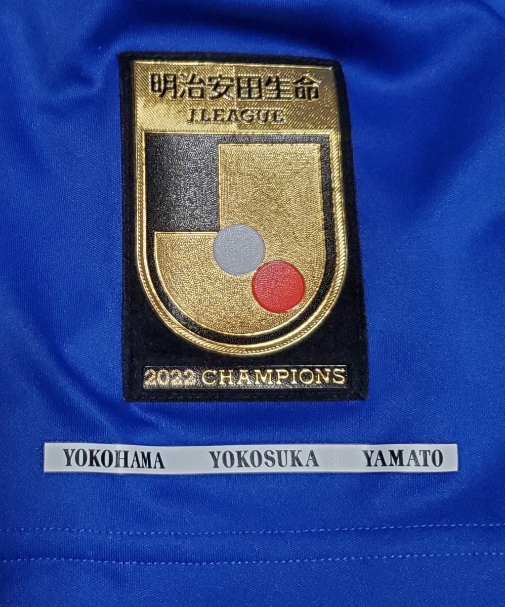 [入札＝落札] 2023年 横浜F・マリノス adidas ホーム Lサイズ 検)23 J1 YFM YOKOHAMA MARINOS 1st NISSAN MIYAICHI RYO リーグ 宮市 亮_画像8