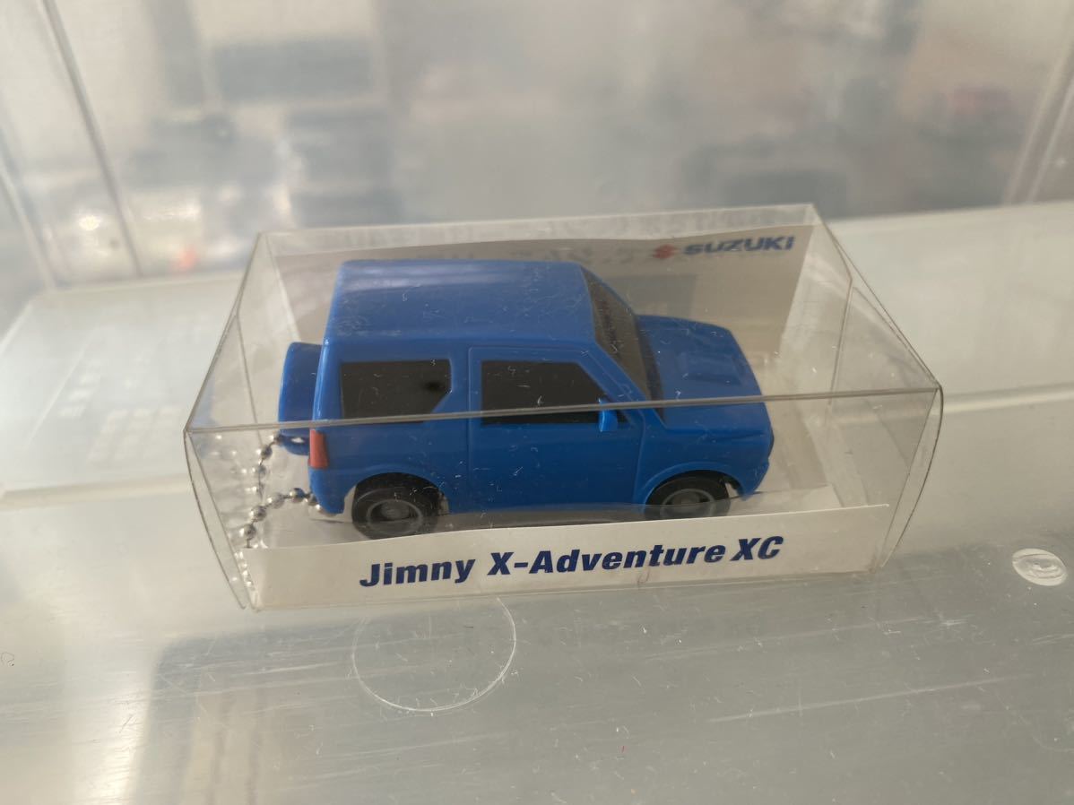 プルバックカー SUZUKI ジムニー　JIMNY X-Adventure XC LED カラーサンプル キーホルダー★ミニカー_画像1