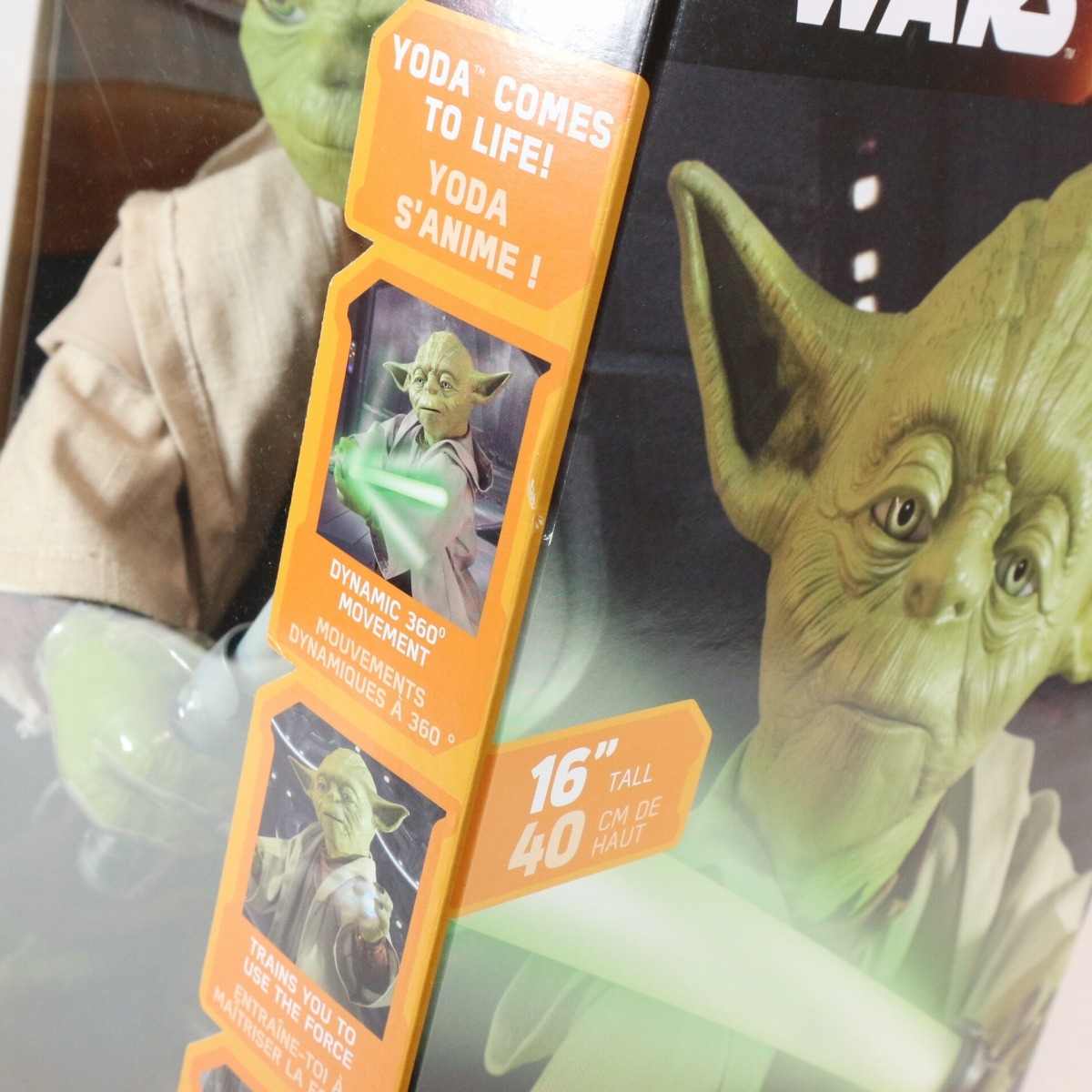 即決◆新品未開封 ビッグサイズ 伝説のヨーダ 40cm トイザらス限定 SPIN MASTER◆STAR WARS スター・ウォーズ LEGENDARY YODA_画像8