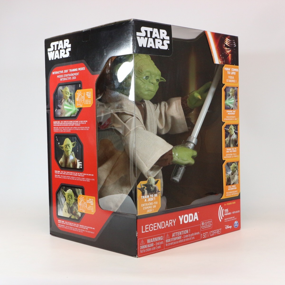 即決◆新品未開封 ビッグサイズ 伝説のヨーダ 40cm トイザらス限定 SPIN MASTER◆STAR WARS スター・ウォーズ LEGENDARY YODA_画像2