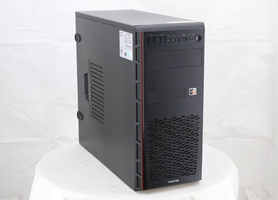 FRONTIER B450 Pro4 -　AMD Ryzen 5 3600 6-Core Processor 3.60GHz 8GB 2000GB HDD 他■1週間保証_画像2