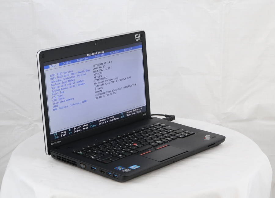 lenovo 3254CTO ThinkPad Edge E430　Core i7 3612QM 2.10GHz 4GB ■現状品_画像2