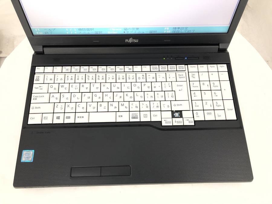 最終出品！　FUJITSU FMVA2601NP LIFEBOOK A577/SX　Core i3 7130U 2.70GHz 4GB 500GB■現状品_画像5