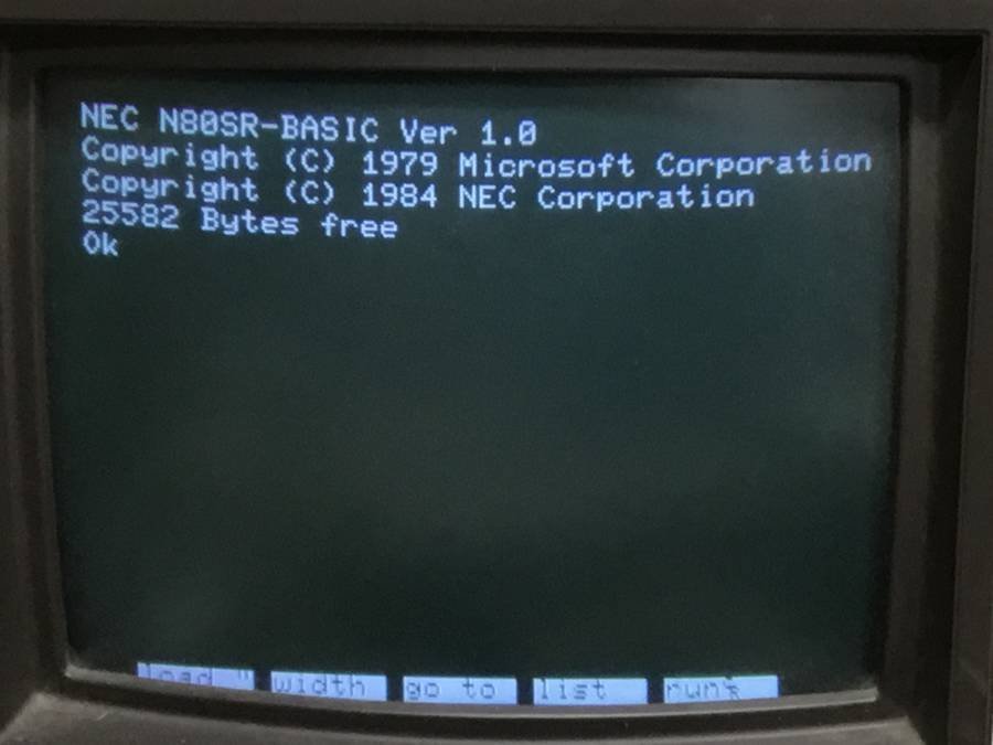 NEC PC-8001MKⅡSR 旧型PC■現状品_画像7