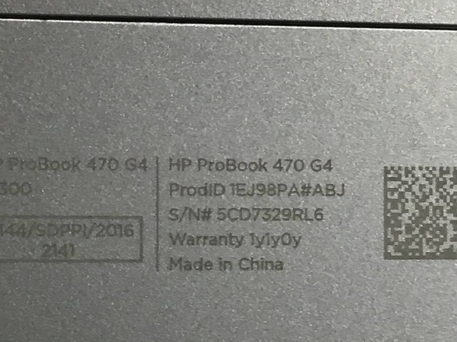hp ProBook 470 G4 -■現状品_画像4