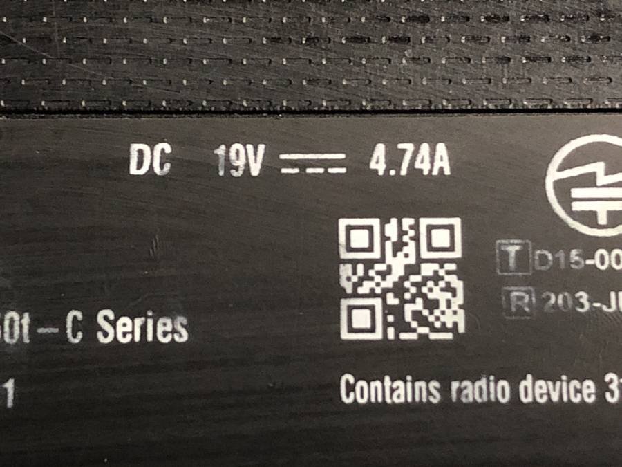 TOSHIBA PT95TGP-BWA dynabook T95/TG　Core i7 6700HQ 2.60GHz 8GB 1000GB■現状品_画像4