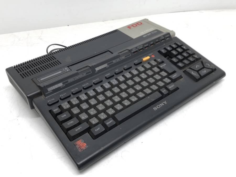 SONY HB-F1XDmk2 旧型PC MSX2 HITBIT■現状品_画像2