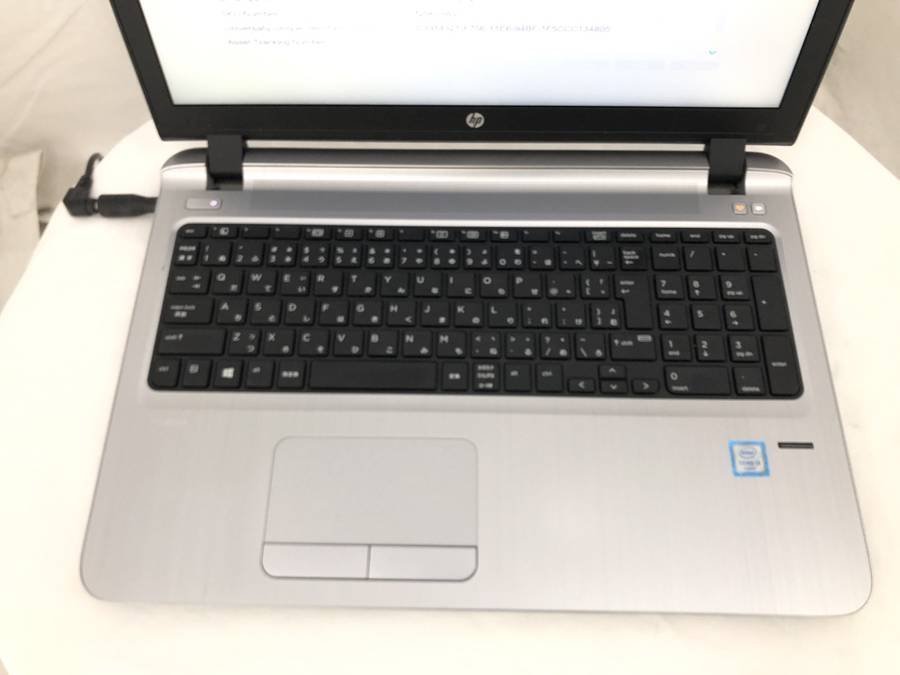 hp ProBook 450 G3 -　Core i3 6100U 2.30GHz 4GB 500GB■現状品_画像5