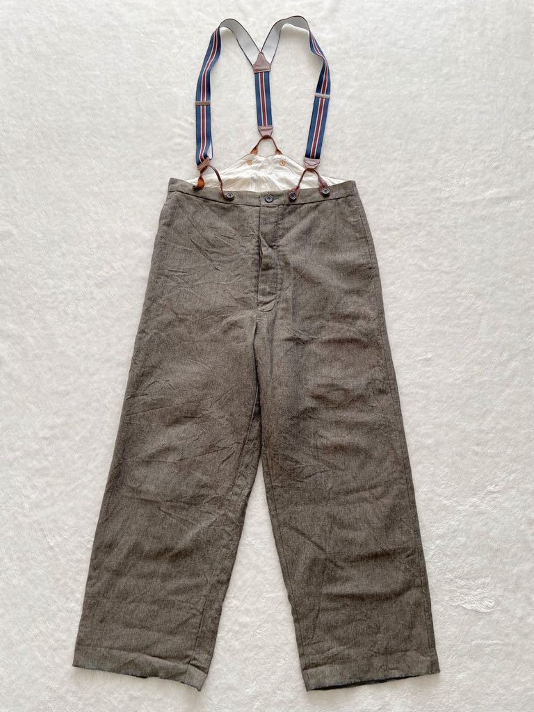 PAUL HARNDEN sizeJK:M PANTS:S breadmaker brace trousers セットアップ ポールハーデン ブレッドメイカー ブレイストラウザース (KI)_画像3