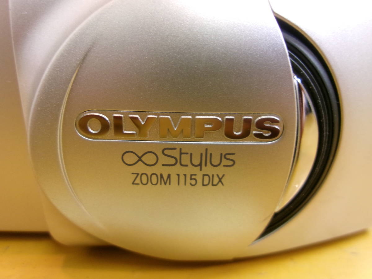 (D-1051)OLYMPUS コンパクトカメラ STYLUS ZOOM 115 DLX 動作未確認 現状品の画像2