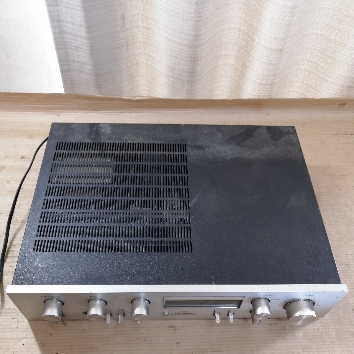 通電確認済 アンプ パイオニア DC Pioneer Stereo amplifier sa-7900 ジャンク品 21600w_画像2