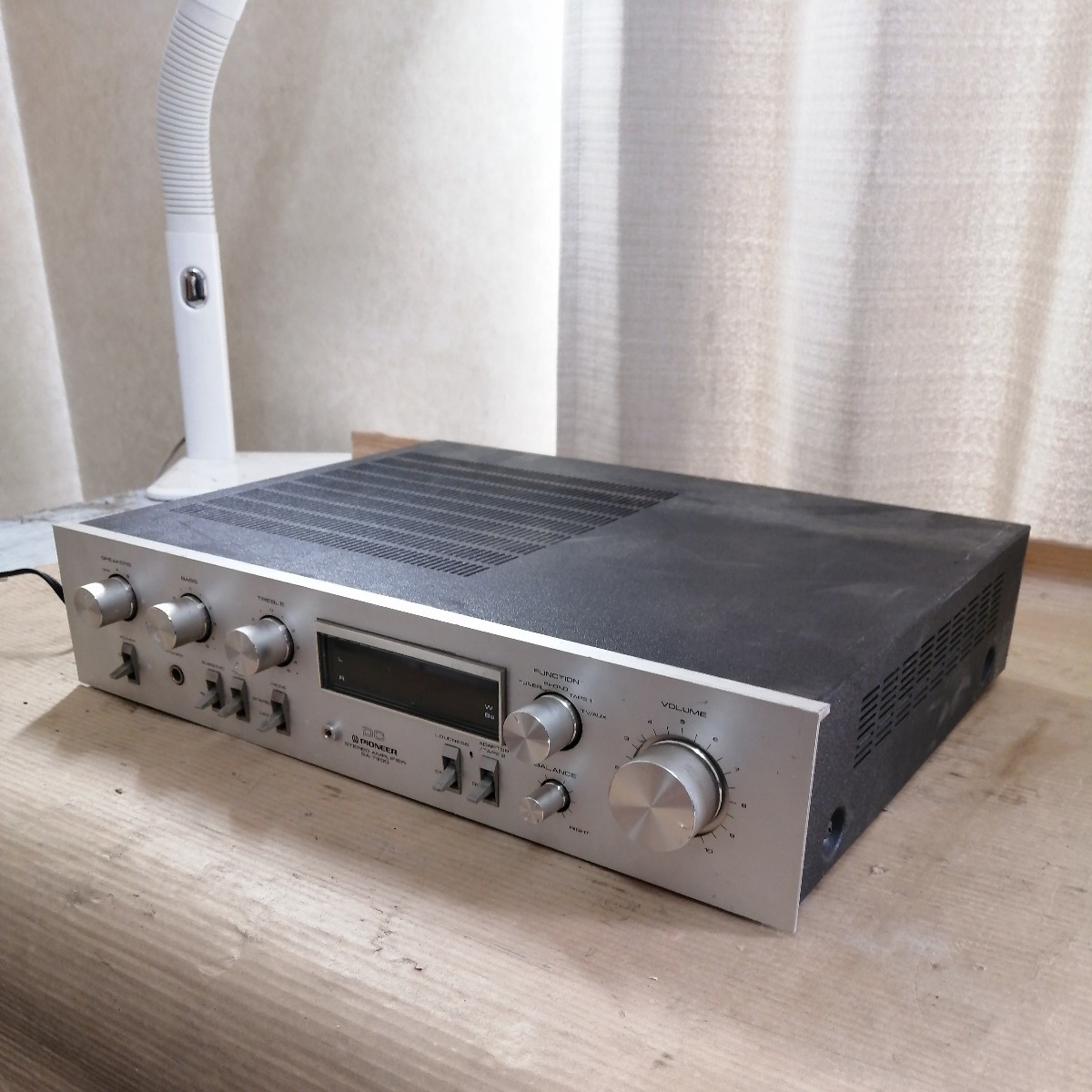 通電確認済 アンプ パイオニア DC Pioneer Stereo amplifier sa-7900 ジャンク品 21600w_画像4