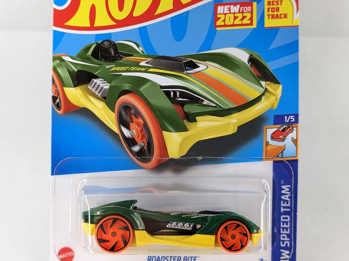 US版 ホットウィール ロードスター バイト Roadster Bite HW Speed team Hot Wheels L2593 #22 HCT41_画像1