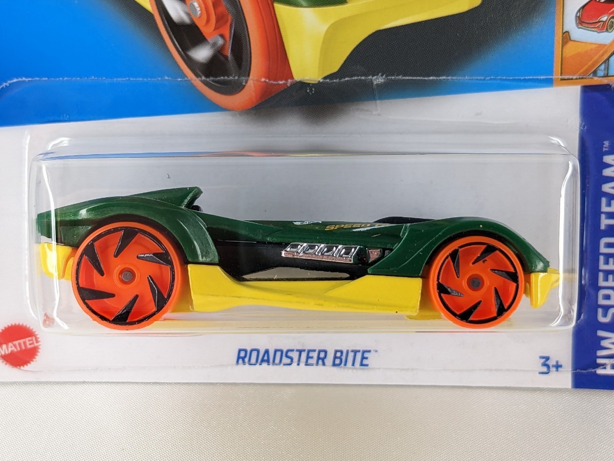 US版 ホットウィール ロードスター バイト Roadster Bite HW Speed team Hot Wheels L2593 #22 HCT41_画像2