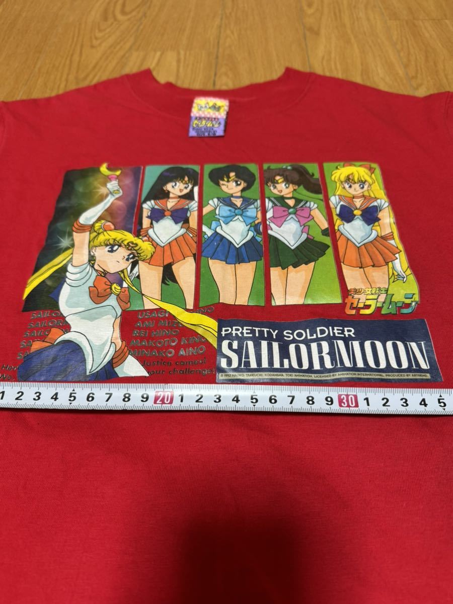 アニメ 美少女戦士 セーラームーン キャラグッズ デッドストック 希少 ヴィンテージ Tシャツ レア 公式の画像10