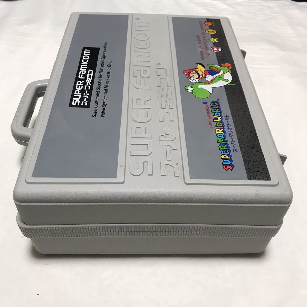 スーパーファミコン SFC ケース　ボックス　ソフト入れ　スーパーマリオワールド Nintendo 収納ケース 任天堂_画像7