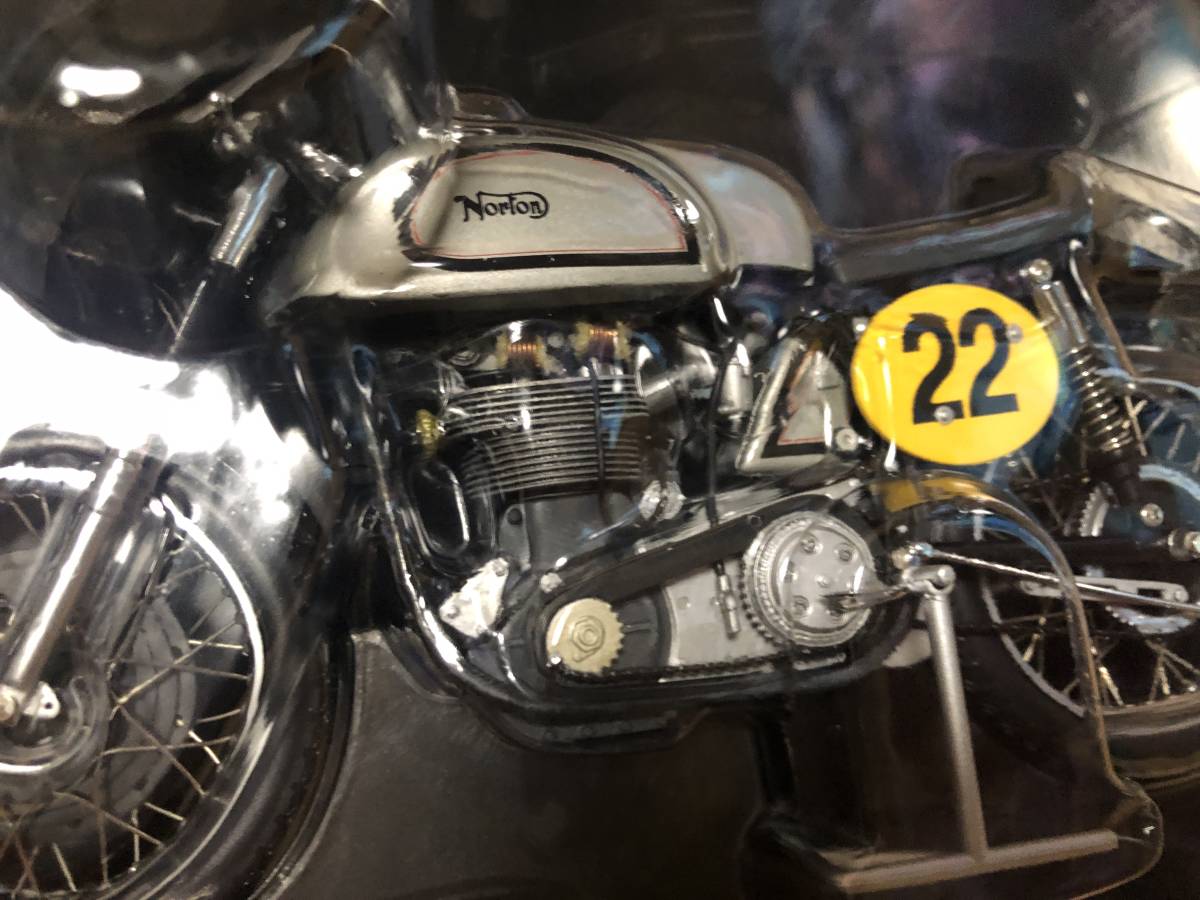【再入荷!】 NORTON - Yahoo!オークション ノートン 未開封 1/12 マンクス オートバイ