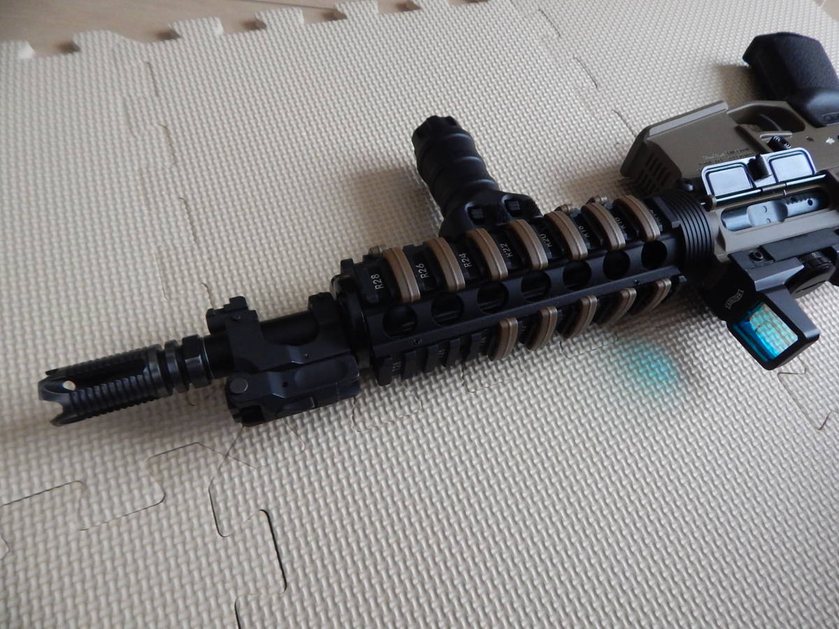 WA.：M４A1（GBB）：RAS.MAPUL,カスタム（G&P）(中古品）_画像6