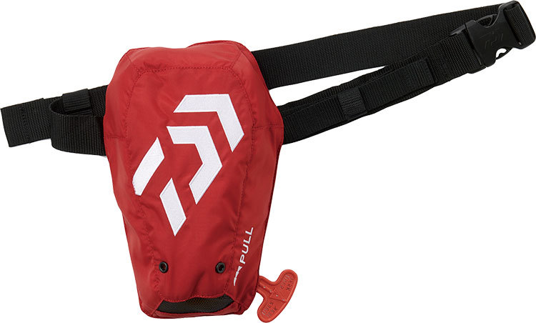 40%off новый товар Daiwa DF-2321 омыватель bru жизнь сумка красный ( сумка модель автоматика * ручной .. тип ) спасательный жилет 