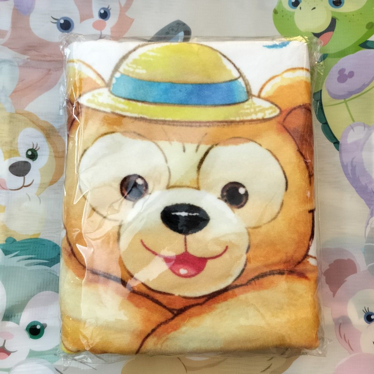 ダッフィー&フレンズ サニーファン サークルタオルセット ダッフィー&フレンズのサニーファン サークルバスタオル 東京