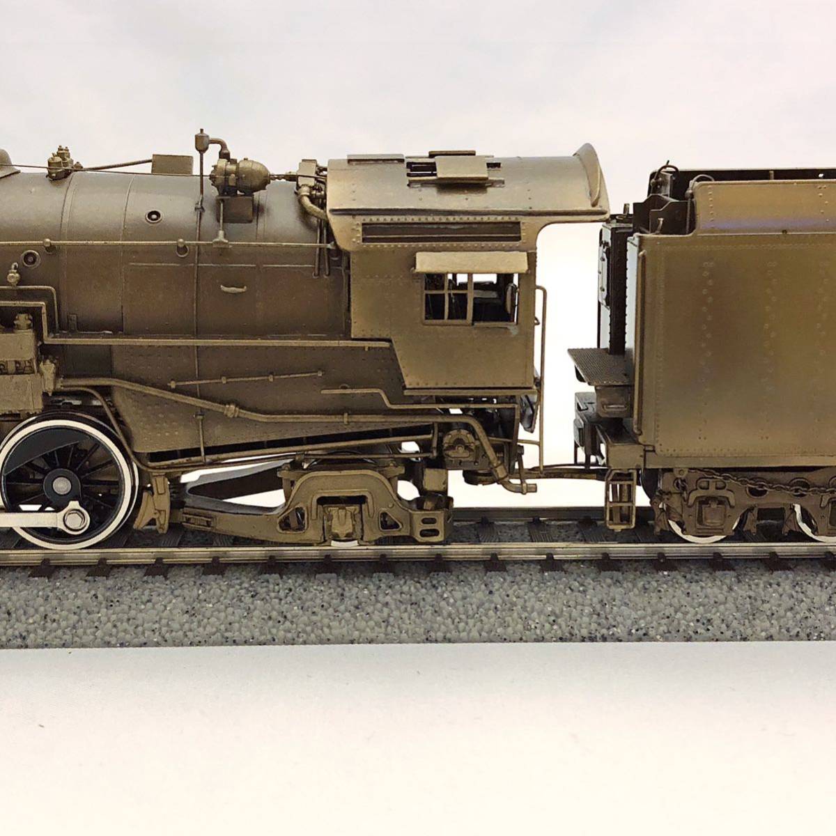 HO UNITED 合同 PFM 2-8-2 C&O CHESAPEAKE & OHIO RY CLASS K-3 w/RECTANGULAR TENDER 1978年製 鉄道模型 KATO TOMIX 天賞堂_画像5
