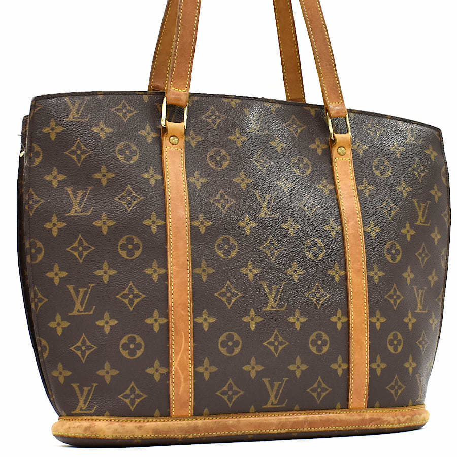 1円 ◆定価16万 LOUIS VUITTON ルイヴィトン トートバッグ ショルダー バビロン M51102 モノグラム ブラウン◆E.Cmsg.tI-19_画像1