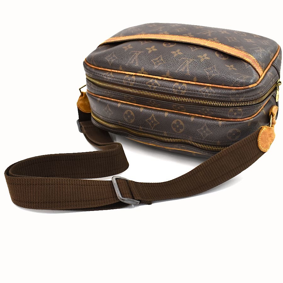 1円 ◆定価15万 良品 LOUIS VUITTON ルイヴィトン ショルダーバッグ リポーターPM M45254 モノグラム ブラウン◆E.Csui.tI-22_画像7