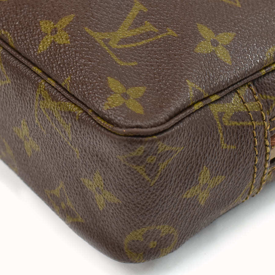 1円 ◆LOUIS VUITTON ルイヴィトン コスメポーチ 小物入れ 化粧 トゥルーストワレット23 M47524 モノグラム ブラウン◆E.Bgo.tI-22_画像6