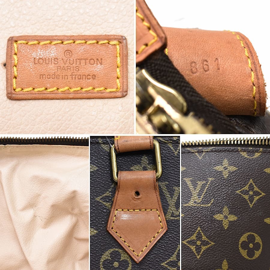 1円 ◆美品 LOUIS VUITTON ルイヴィトン ボストンバッグ トラベル 旅行鞄 クルーザーバッグ45 M41138 モノグラム◆E.Cme.tI-19_画像9