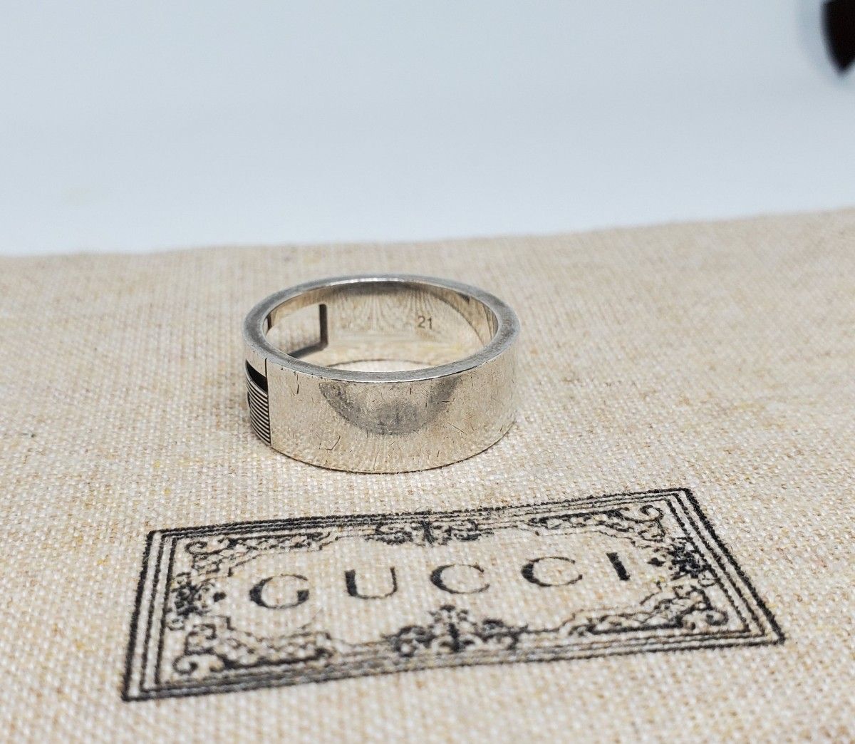 廃盤品】GUCCI シルバー Gリング ブランテッド|Yahoo!フリマ 廃盤品】GUCCI シルバー Gリング ブランテッド|Yahoo!フリマ