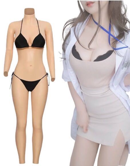  woman equipment silicon body suit silicon bust less smell . conversion pants human work .. liquid silicon C cup sexy silicon suit whole body 