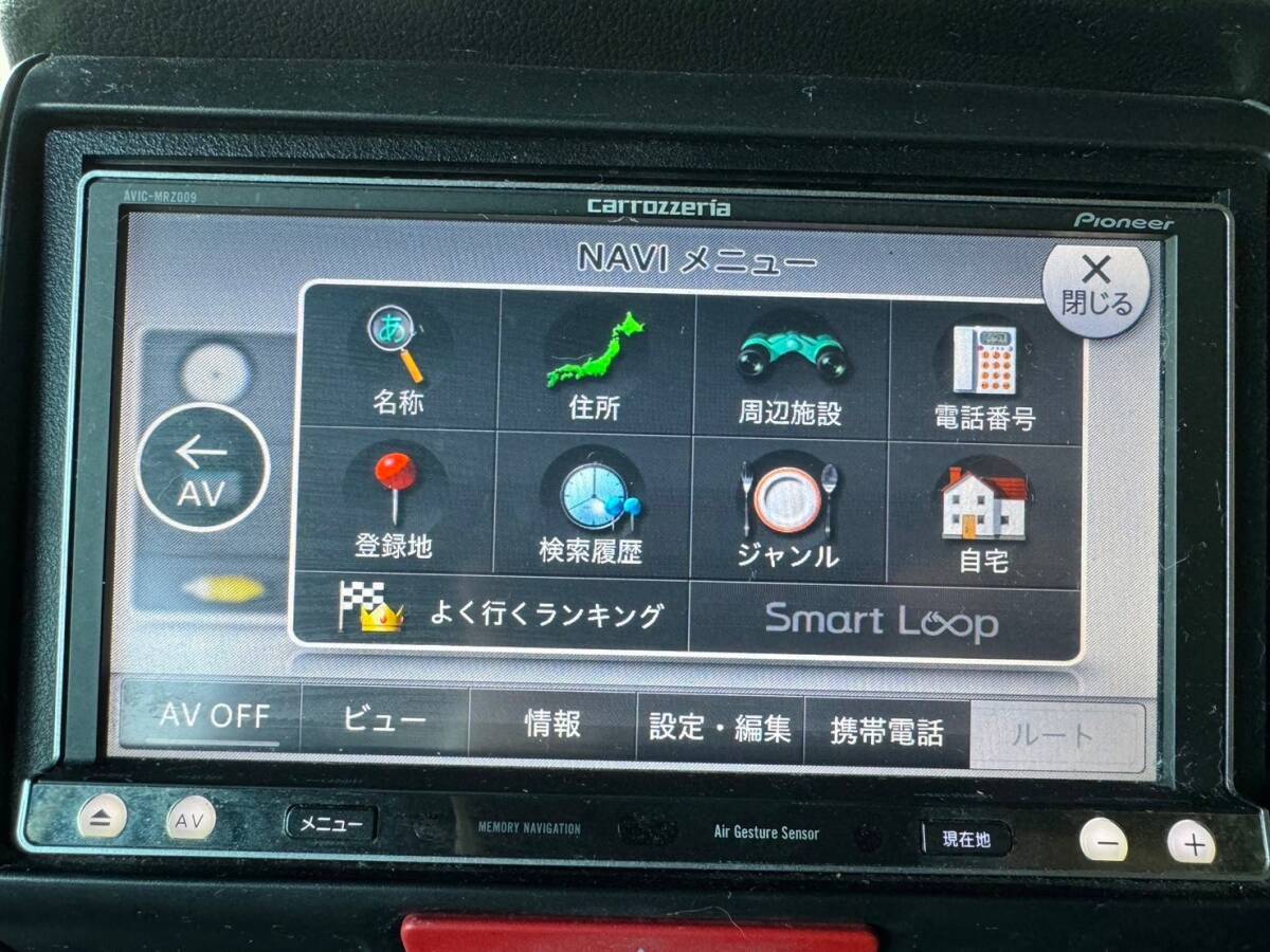 JF1 N-BOXより カロッツェリア オーディオ PIONEER AVIC-MRZ009ドラレコ アダプター付 0602_画像5