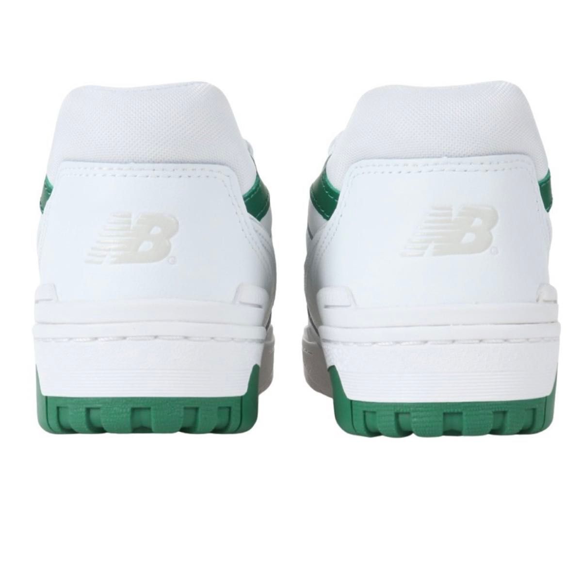 【新品】ニューバランス　BB550SW ホワイト×グリーン　23cm