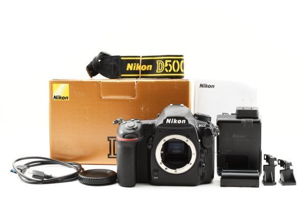 ◆美品◆ ニコン Nikon D500 ボディ Fマウント デジタルカメラ デジタル一眼レフ 元箱付き #3878の画像1