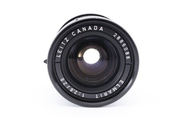 お値下げ！◆外観美品◆ ライカ Leica エルマリート ELMARIT 28mm F2.8 2nd 第二世代 Mマウント ブラック 広角 単焦点レンズ #3727の画像3