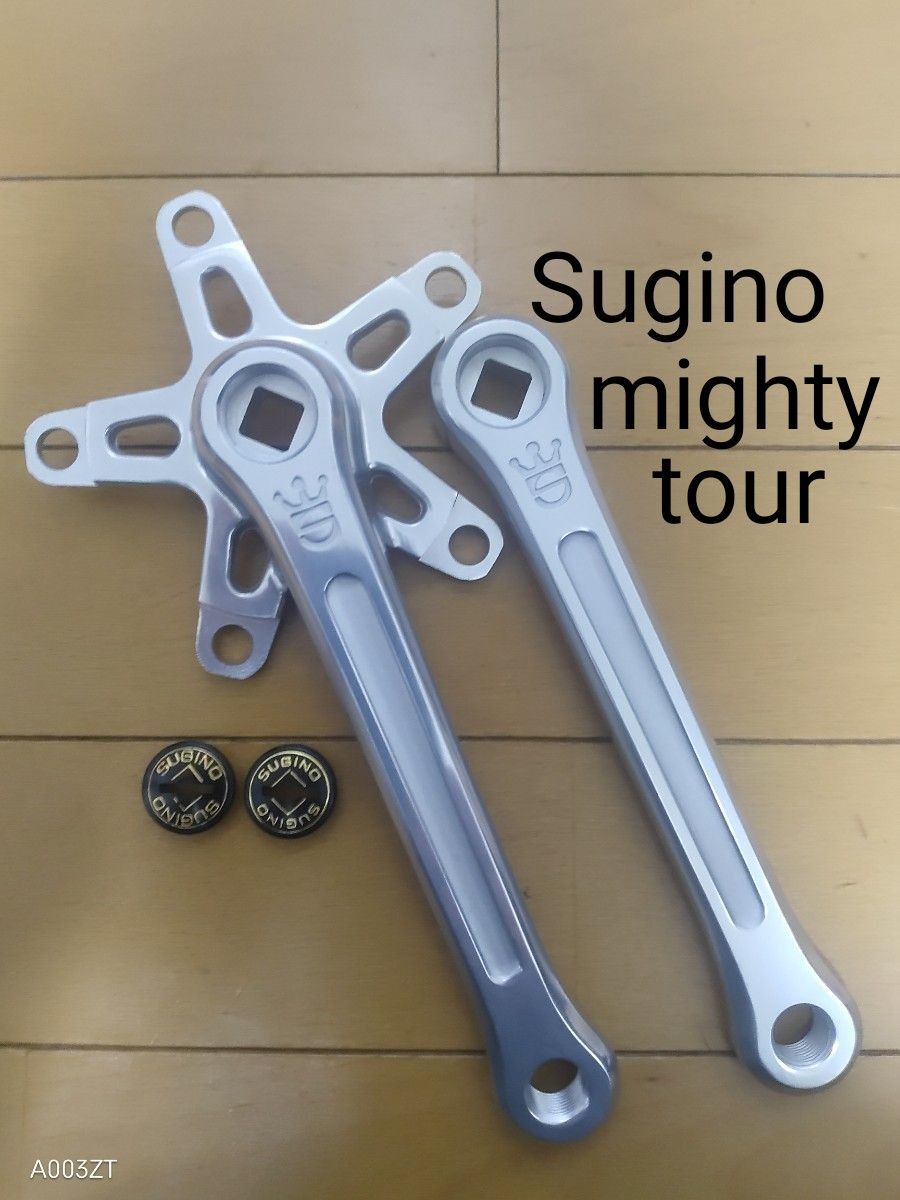 未使用】 SUGINO MIGHTY TOUR PCD110 168mm クランク W用 スギノ 未使用】 SUGINO MIGHTY TOUR PCD110 168mm クランク W用 スギノ