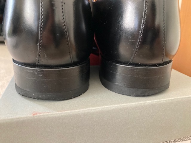 REGAL】リーガル 25.5cm 122R 黒 ブラック ストレートチップ 内羽 革靴 メンズ 本革 紳士靴 日本製　 送料無料 匿名配送_画像4