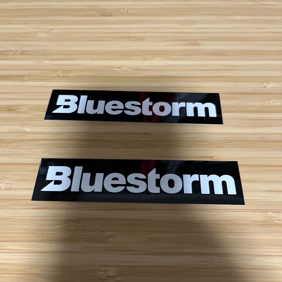 Bluestorm 非売品ステッカー　フィッシングショー大阪釣りフェスティバル横浜　新潟フィッシングショー