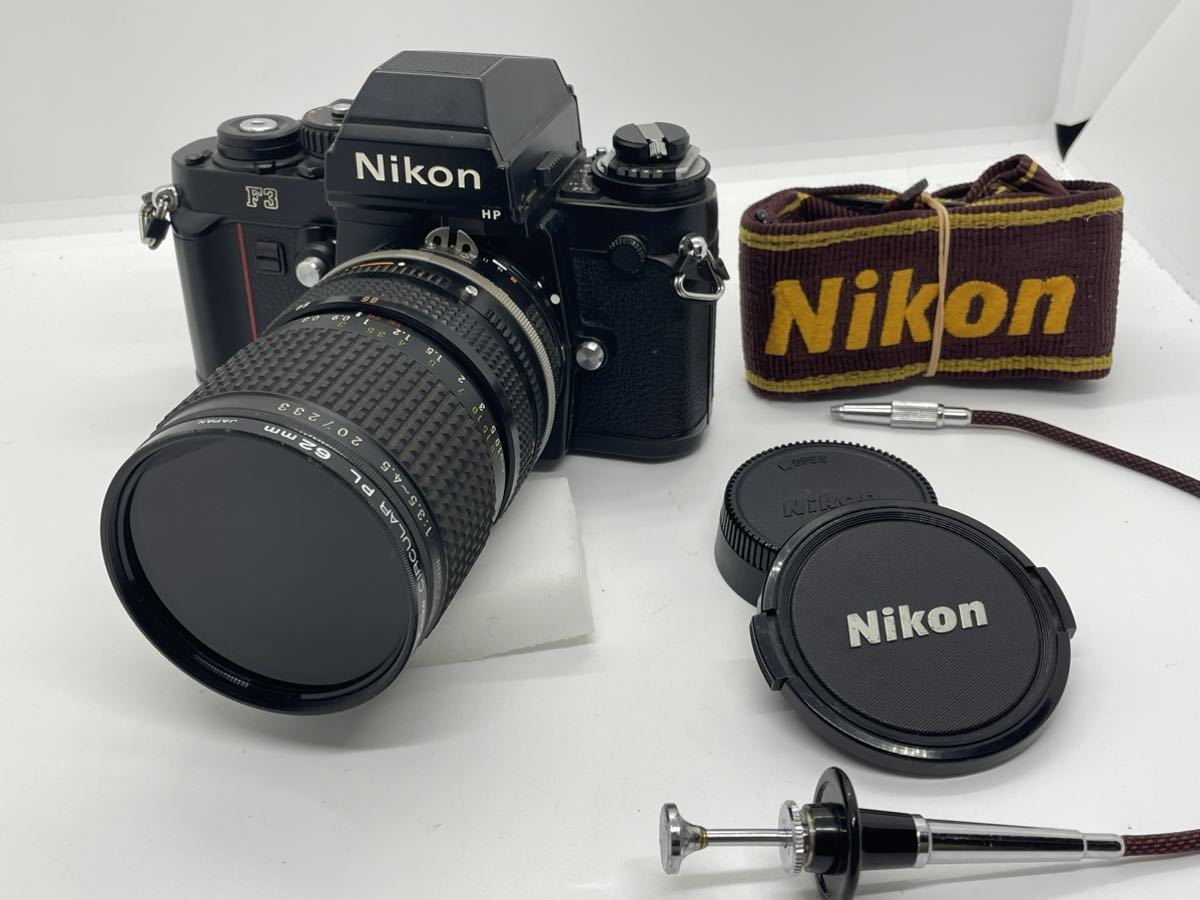 【YF001】 Nikon / ニコン / F3 / Zoom-NIKKOR 28-85mm F3.5-4.5 /ブラック / ストラップ / リレーズ_画像1