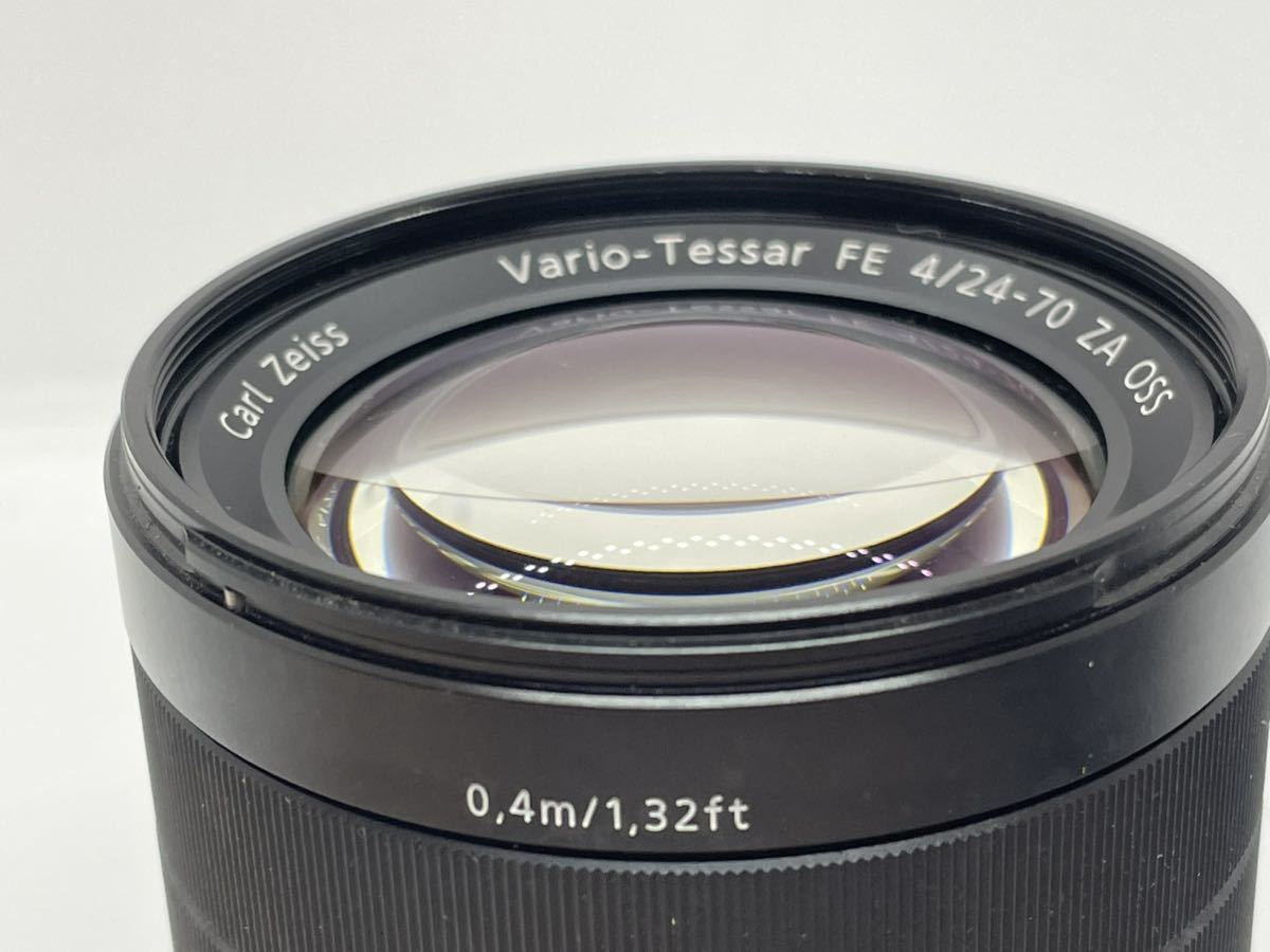 【SK015】 [美品] Carl Zeiss / カールツァイツ / SONY / Vario-Tessar EF 24-70mm F4 ZA OSS T* / SEL2470Z / E-mount_画像7