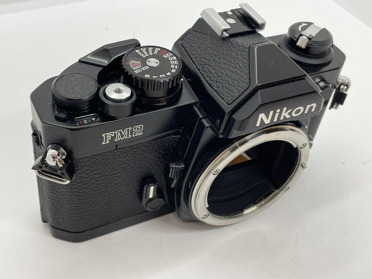【SK038】 [美品] Nikon / ニコン / New FM2 / Black / NIKKOR 50mm F1.4 / 取説 / 防湿庫保管_画像2