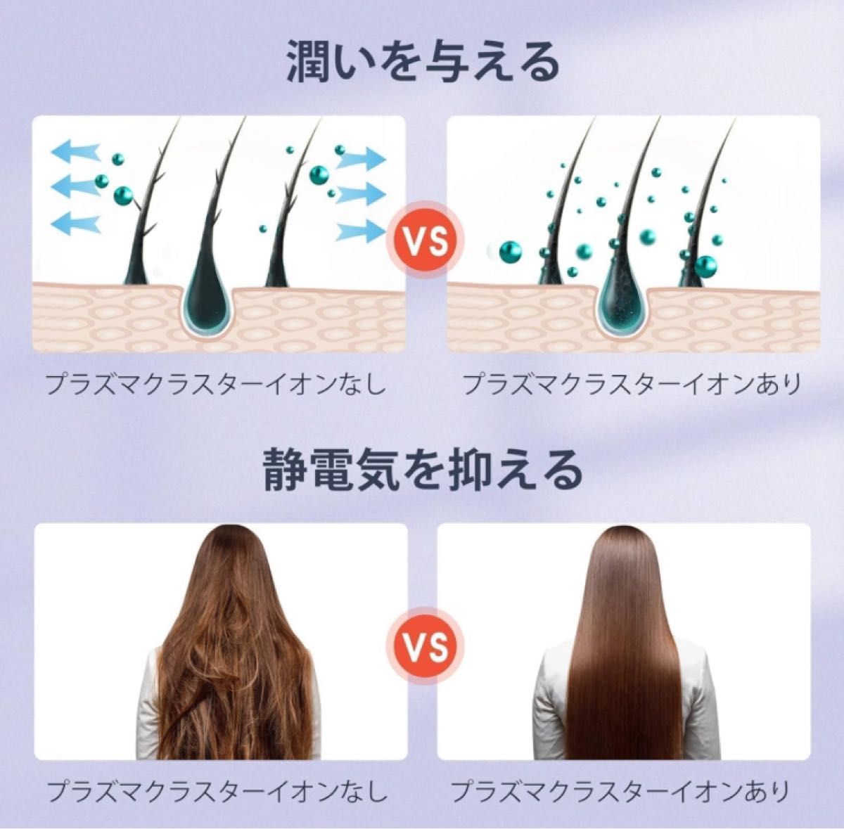 ヘアドライヤー 折り畳み式 ドライヤー 大風量 速乾 マイナスイオン 軽量 1400w 57℃恒温 ヘアドライヤー サロン級