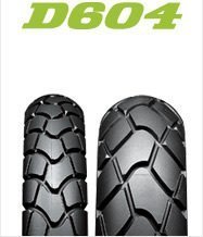 ☆製造年新しい　室内保管　ダンロップ　Buroro D604 　80/90-17 44P & 80/90-17 44P　HONDA クロスカブなどに_画像1