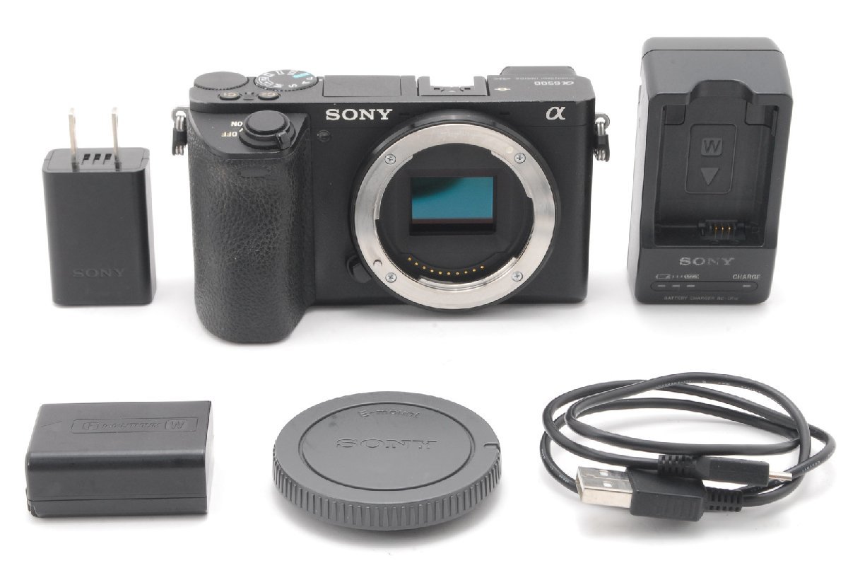 ◯別売り充電器付き◯ SONY ソニー α6500 ILCE-6500 ミラーレス 一眼レフ カメラ (370-w984)の画像1