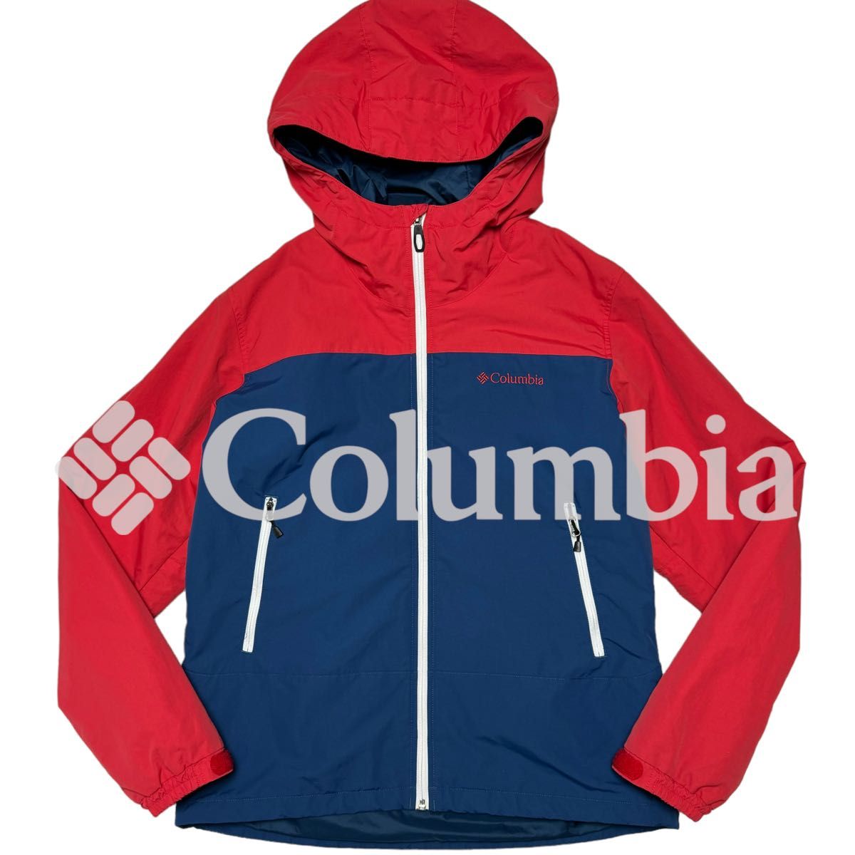 Columbia*ラビリンスキャニオンジャケット*中綿ジャケット*ナイロンマウンテンパーカー*コロンビア*レッド*ネイビー*M