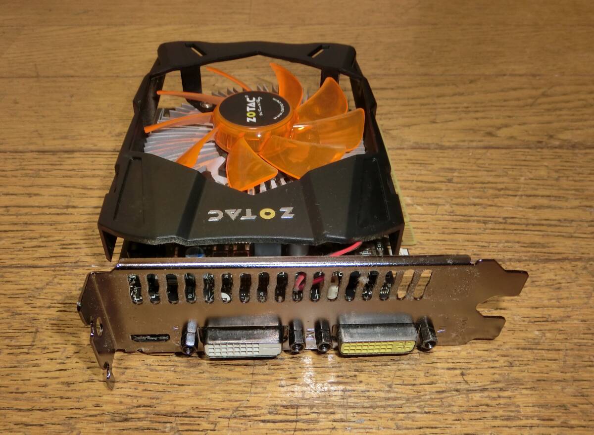 動作保証 ZOTAC GeForce GTX750Ti 2G 128BIT GDDR5 DVIx2 minHDMI _画像2