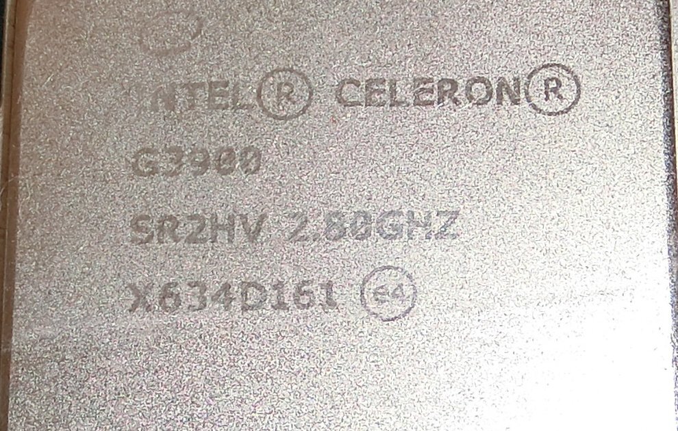 動作保証 MSI H110M-S01 LGA1151 MicroATX Celeron G3900 ２GB_画像5
