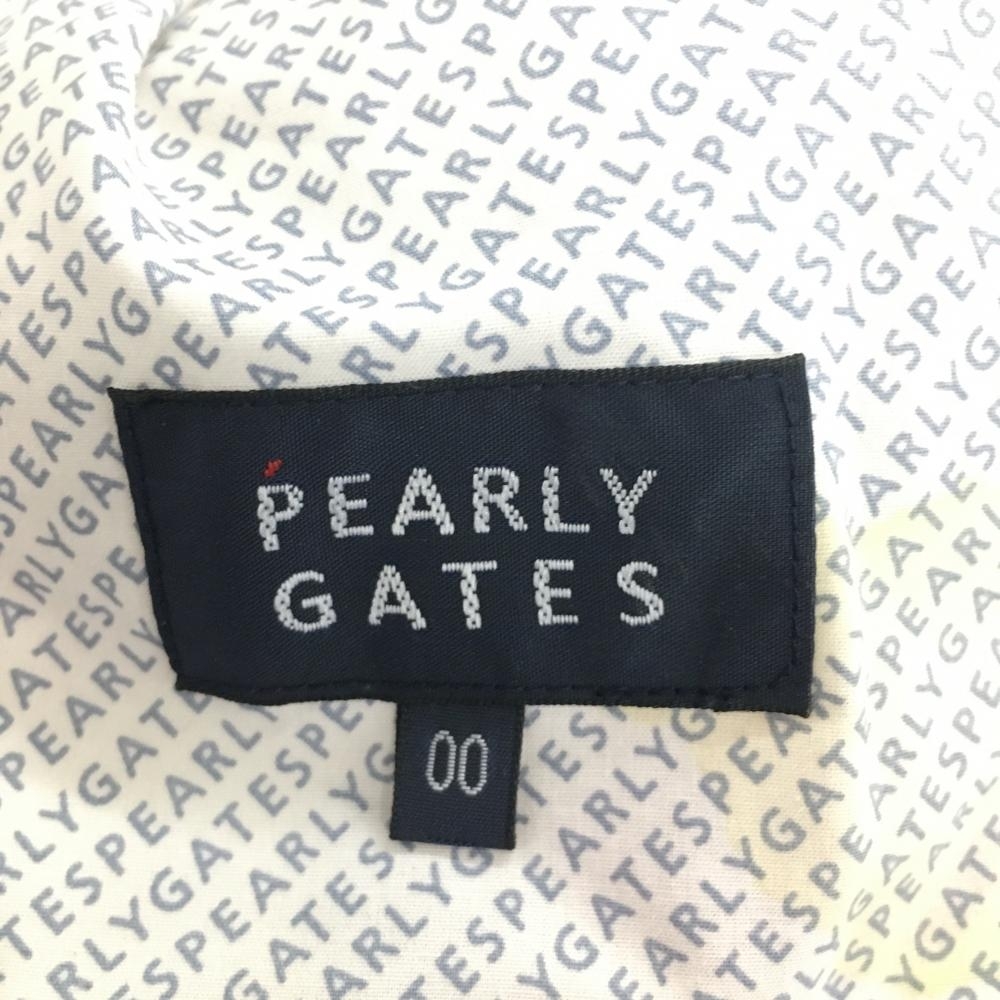 パーリーゲイツ スカート 白×ピンク ロゴ総柄 織生地 レディース 00(XS) ゴルフウェア 2023年モデル PEARLY GATES_画像5