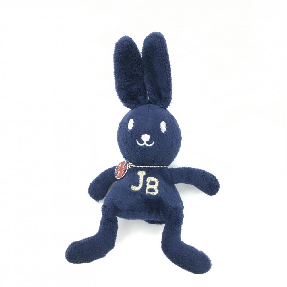[ прекрасный товар ] Jack ba колено мяч кейс темно-синий × белый кролик мягкая игрушка Golf Jack Bunny